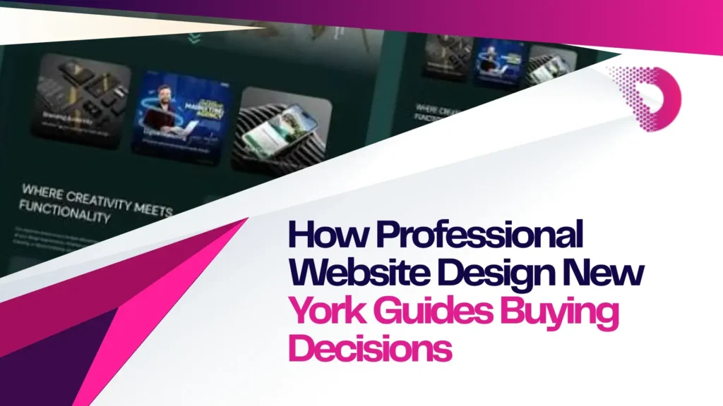 Professional website design New York